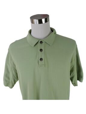 Duluth Mens Green Polo Shirt Large